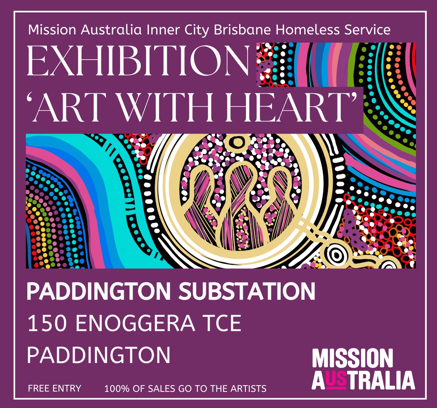 ArtwithHeart exhibition Qld